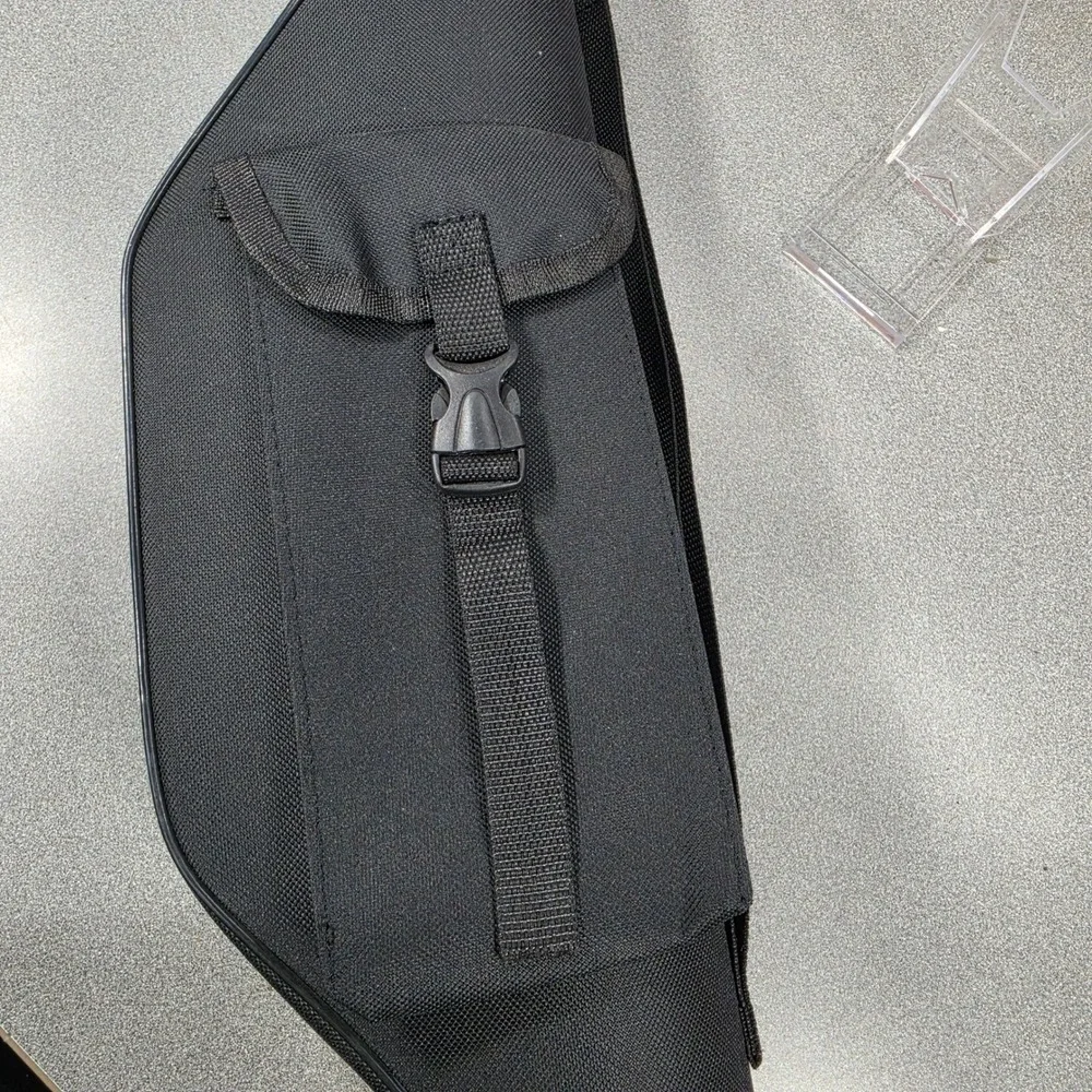 Relentless Outdoors Fly Fishing Case Black Excellent Padded Soft Case Pocket